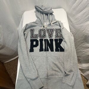 Victoria's Secret Pink Gray Hoodie